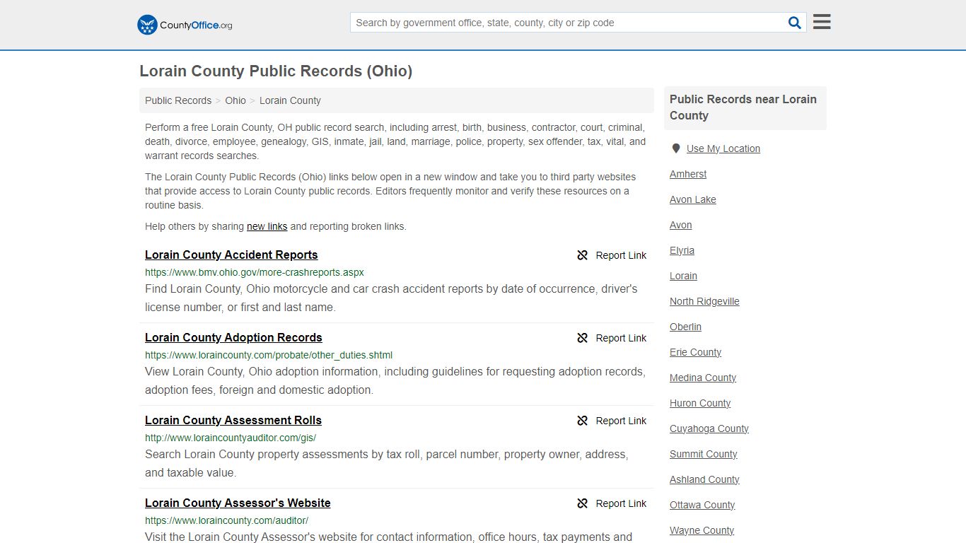 Lorain County Public Records (Ohio) - countyoffice.org